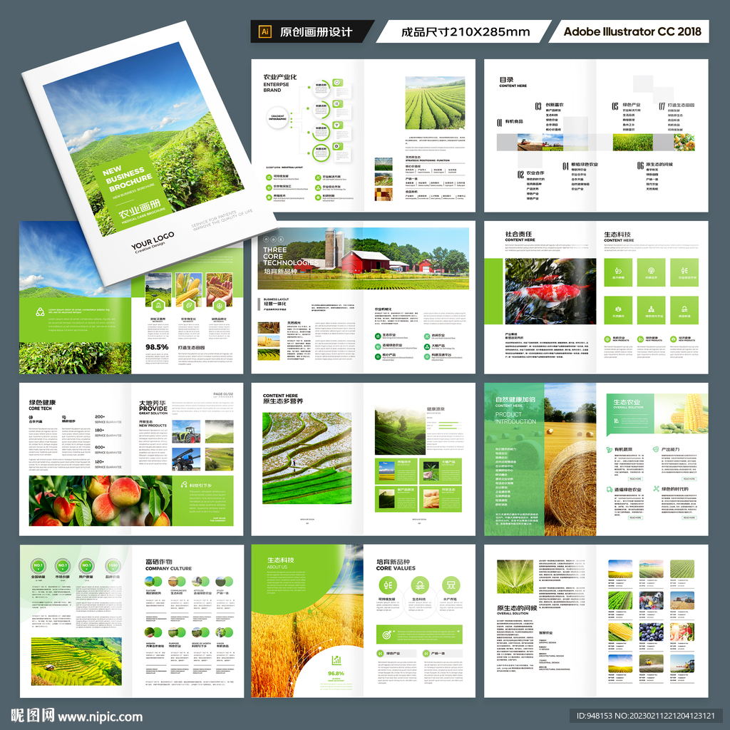 农业科技画册