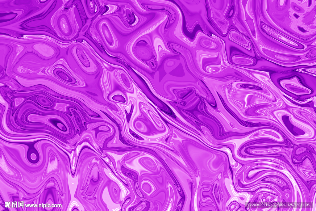 紫色流体艺术肌理