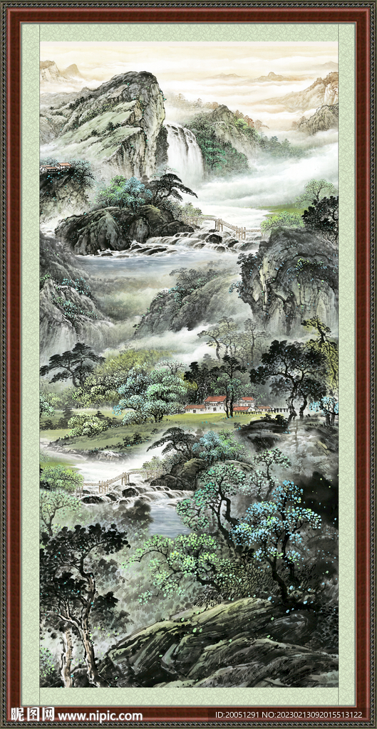 山水画 