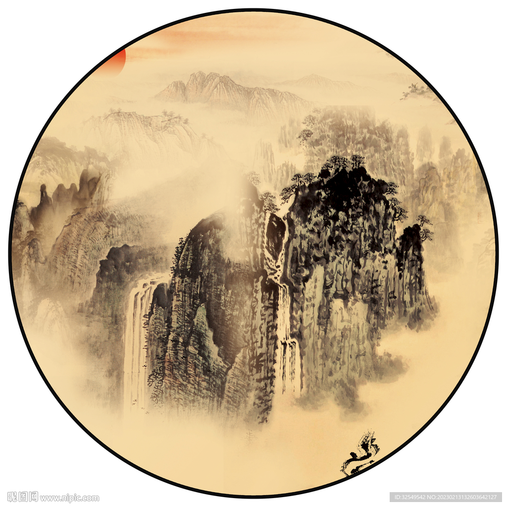 需要国画山水装饰画