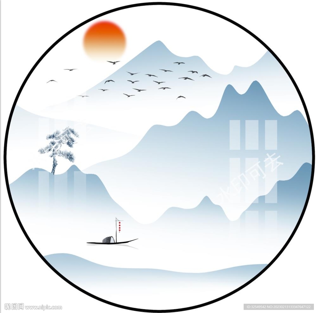 山水画