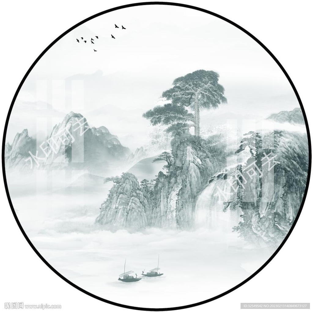 山水画