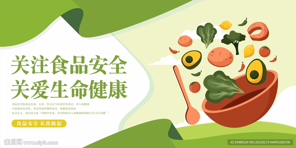食品安全展板