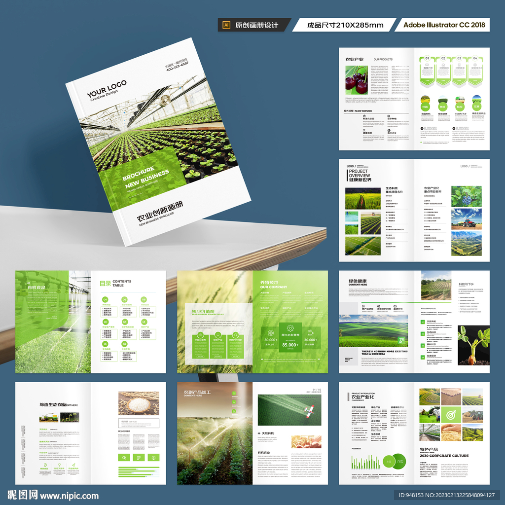 农产品画册
