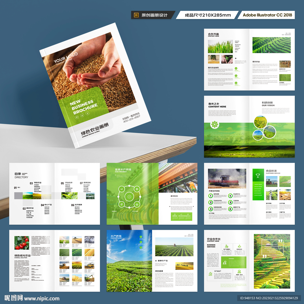 农业宣传册