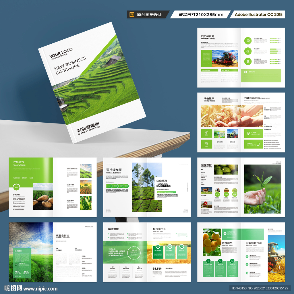 农产品画册