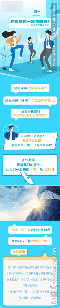 公司年度总结公众号长图