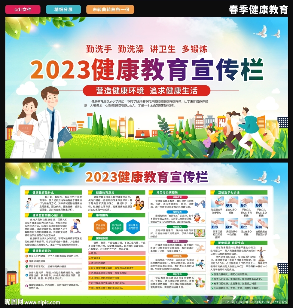 健康教育宣传栏