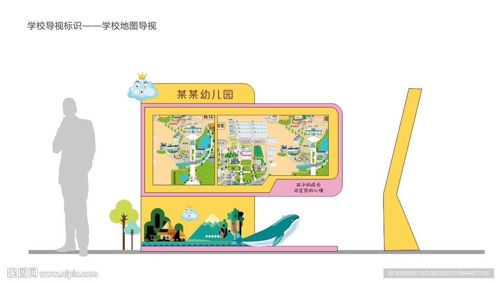 校园导视牌