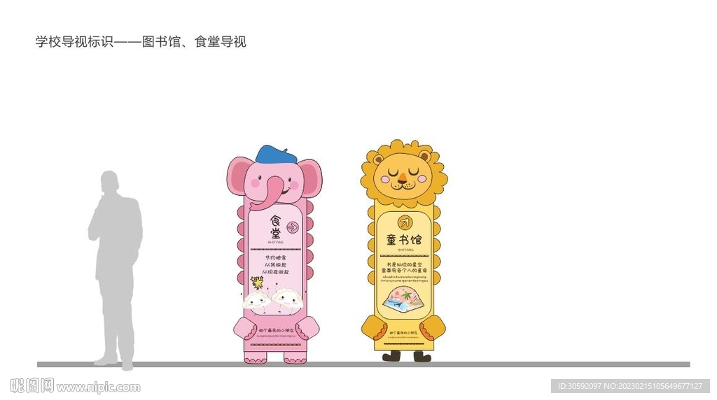 校园导视牌