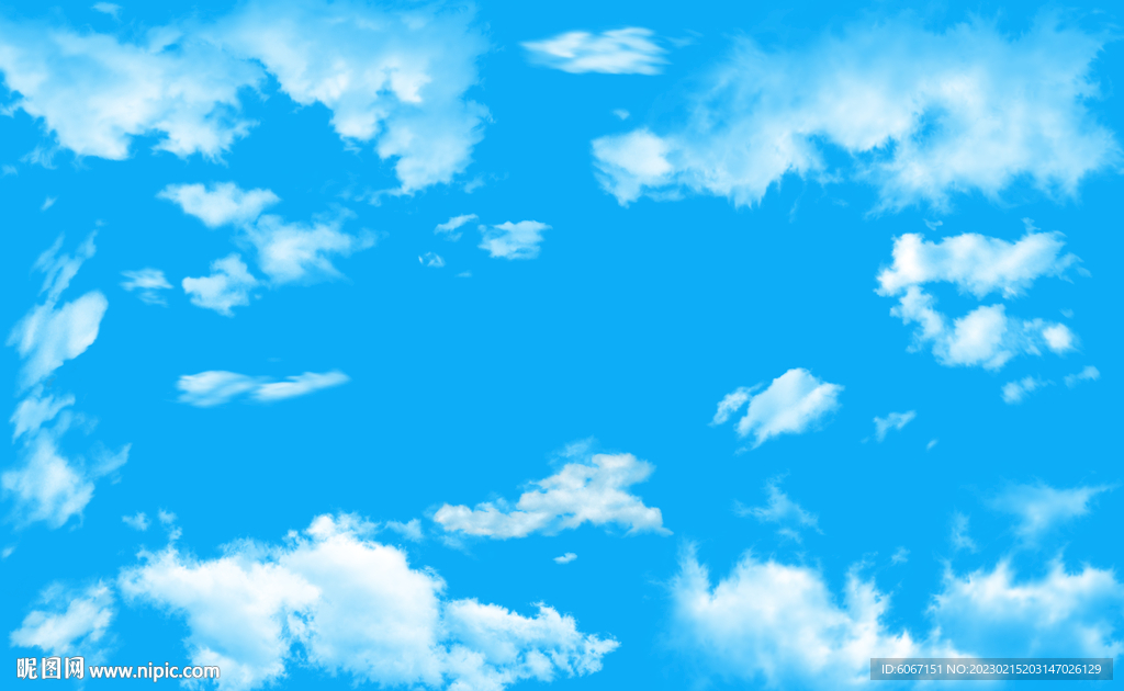 蓝天白云