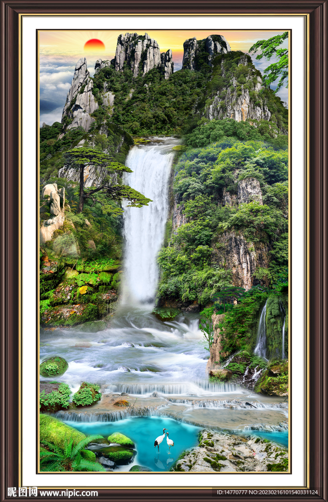 山水画 