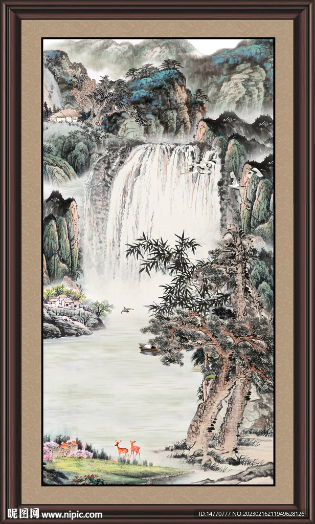 山水画 