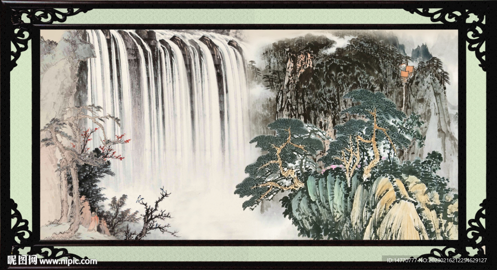 山水画