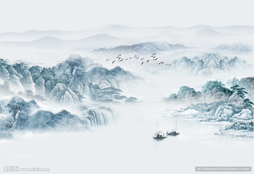 水墨山水