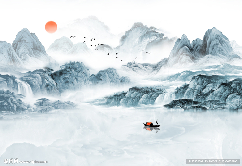 水墨山水