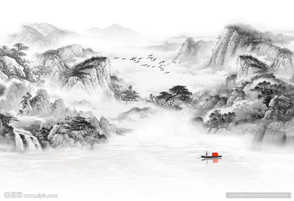 水墨山水