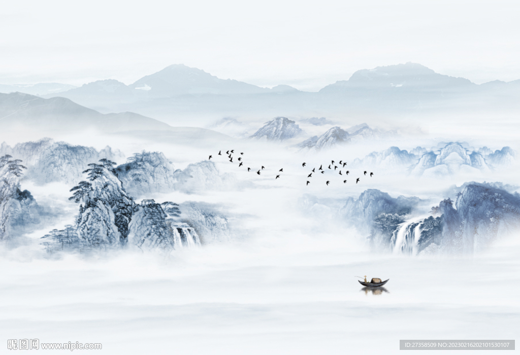 水墨山水