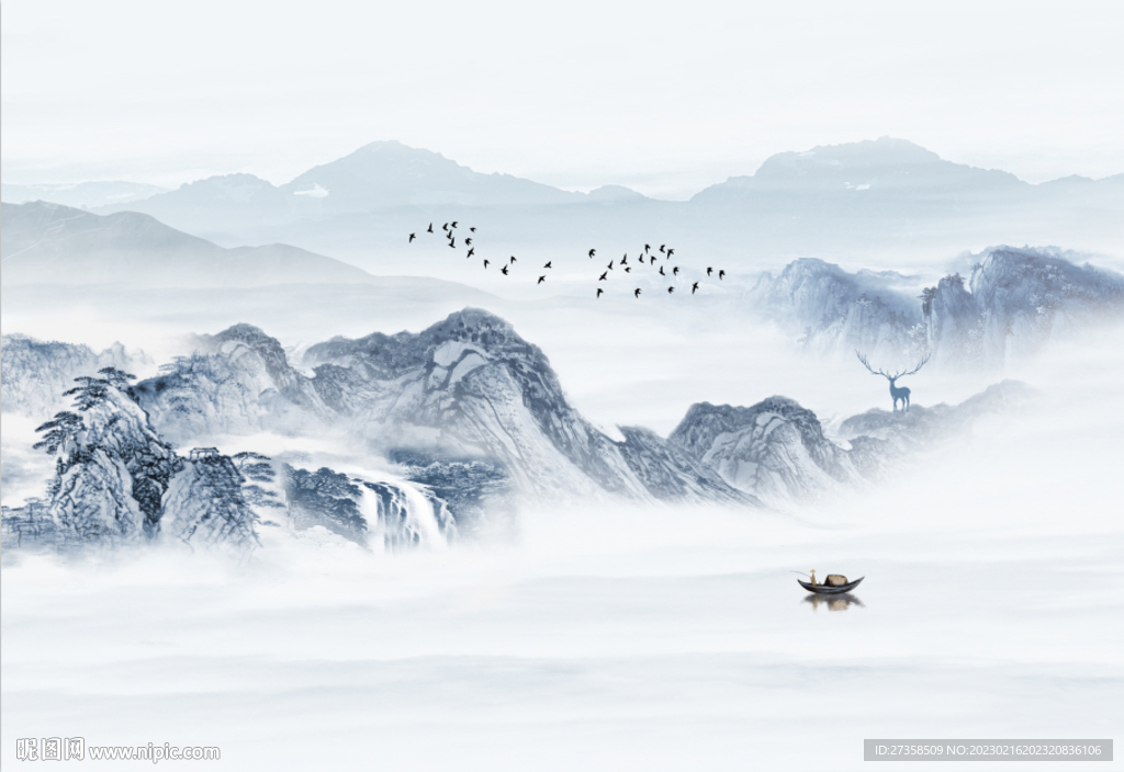 水墨山水