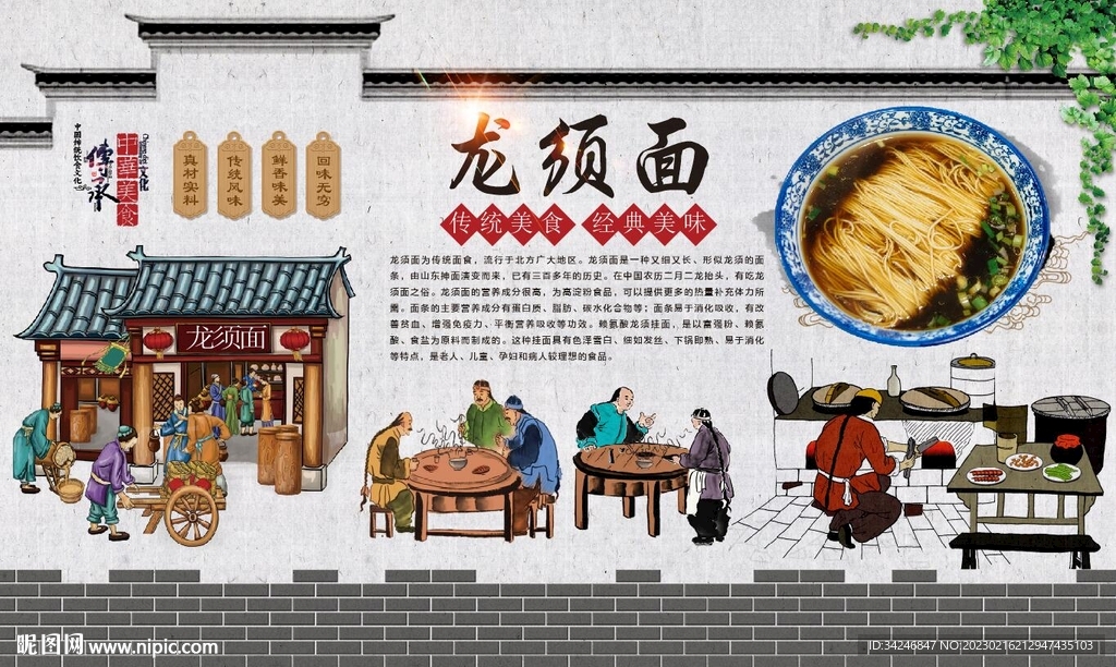 龙须面 