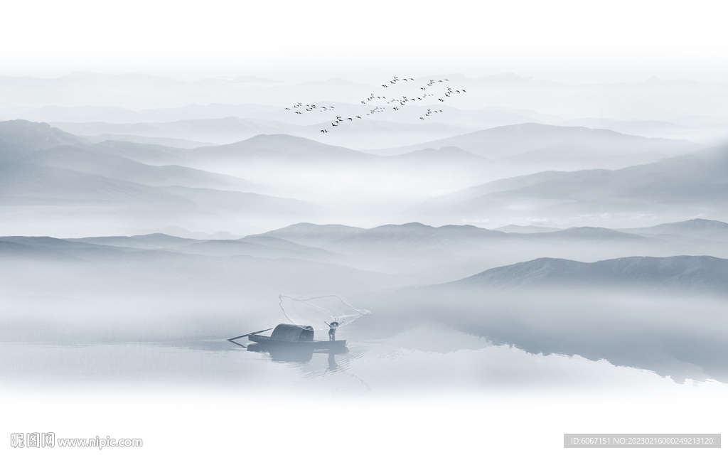 意境山水画