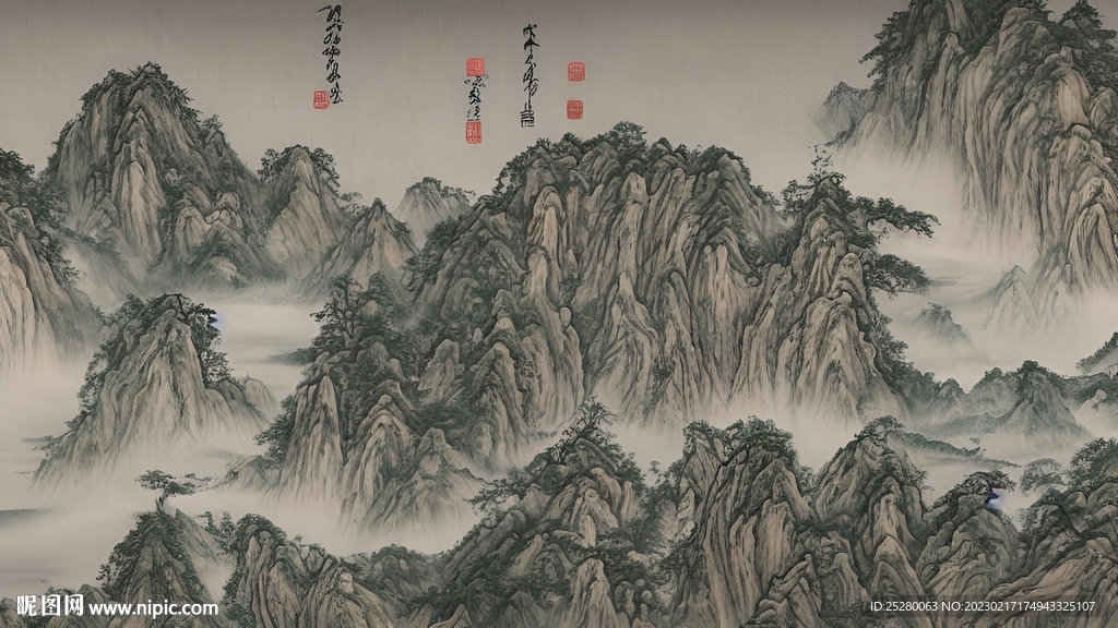 山水