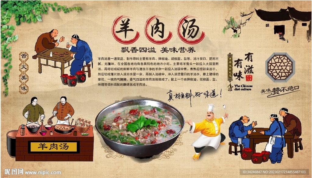 羊肉汤 
