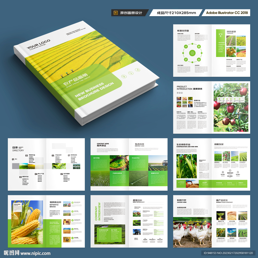 农业宣传册
