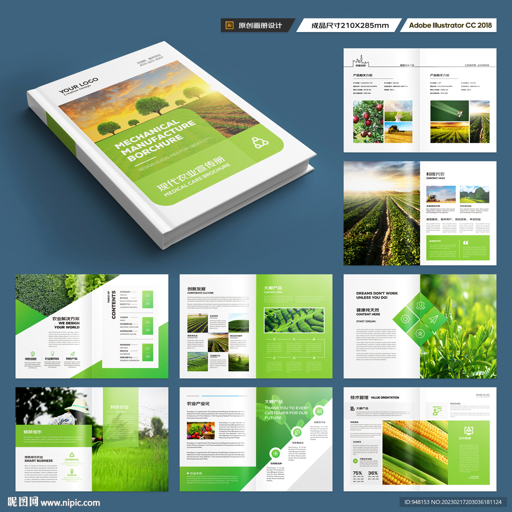 农产品画册