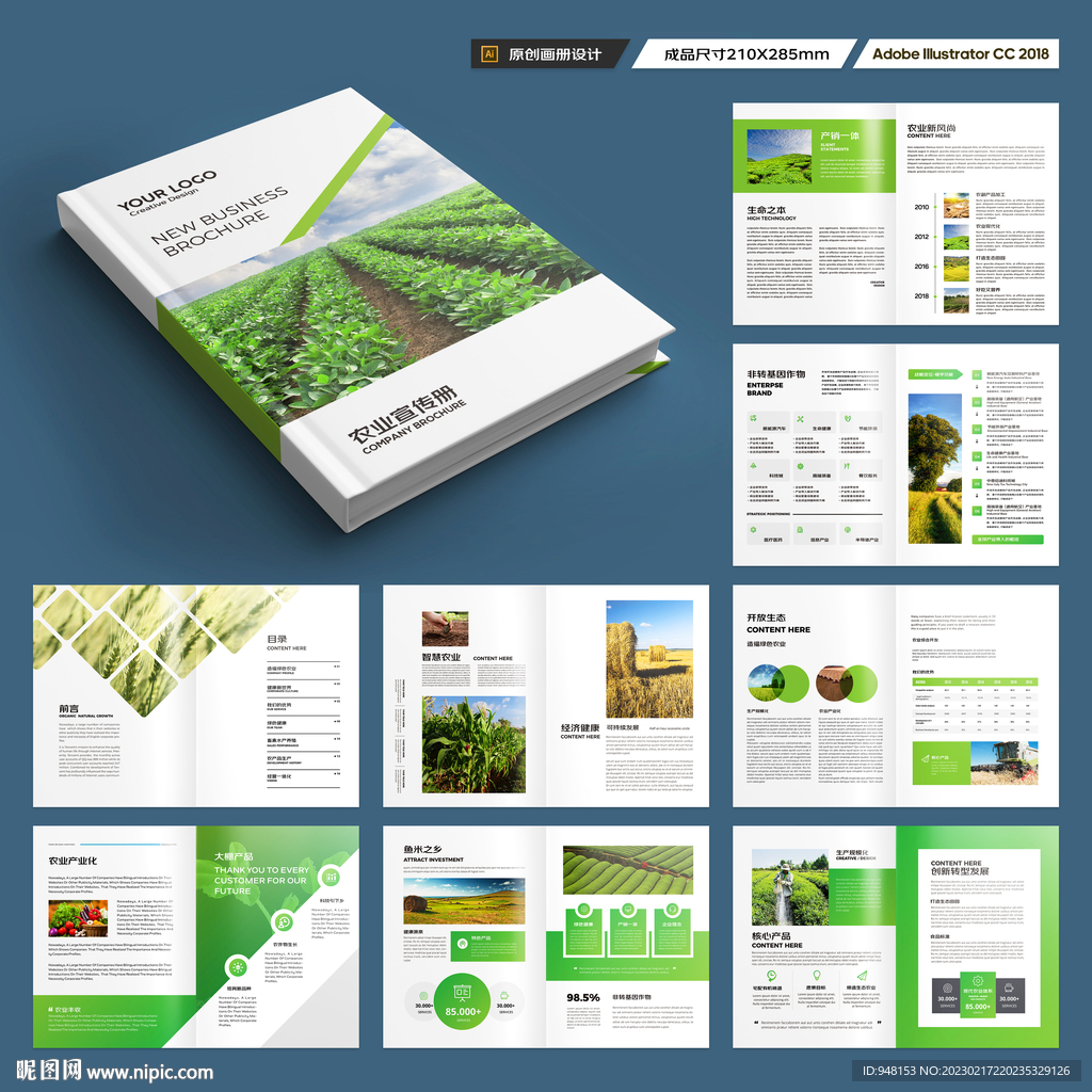 农业科技画册