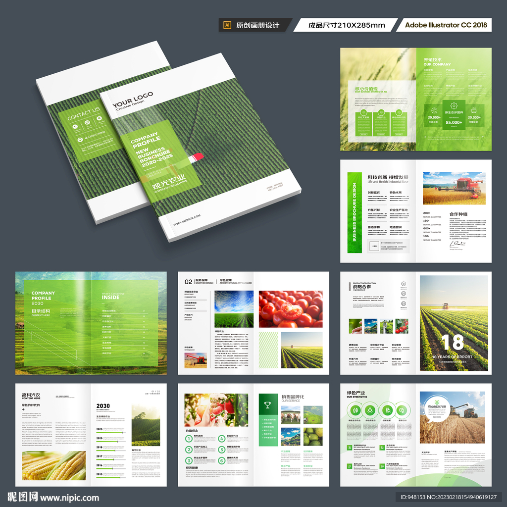 农产品画册