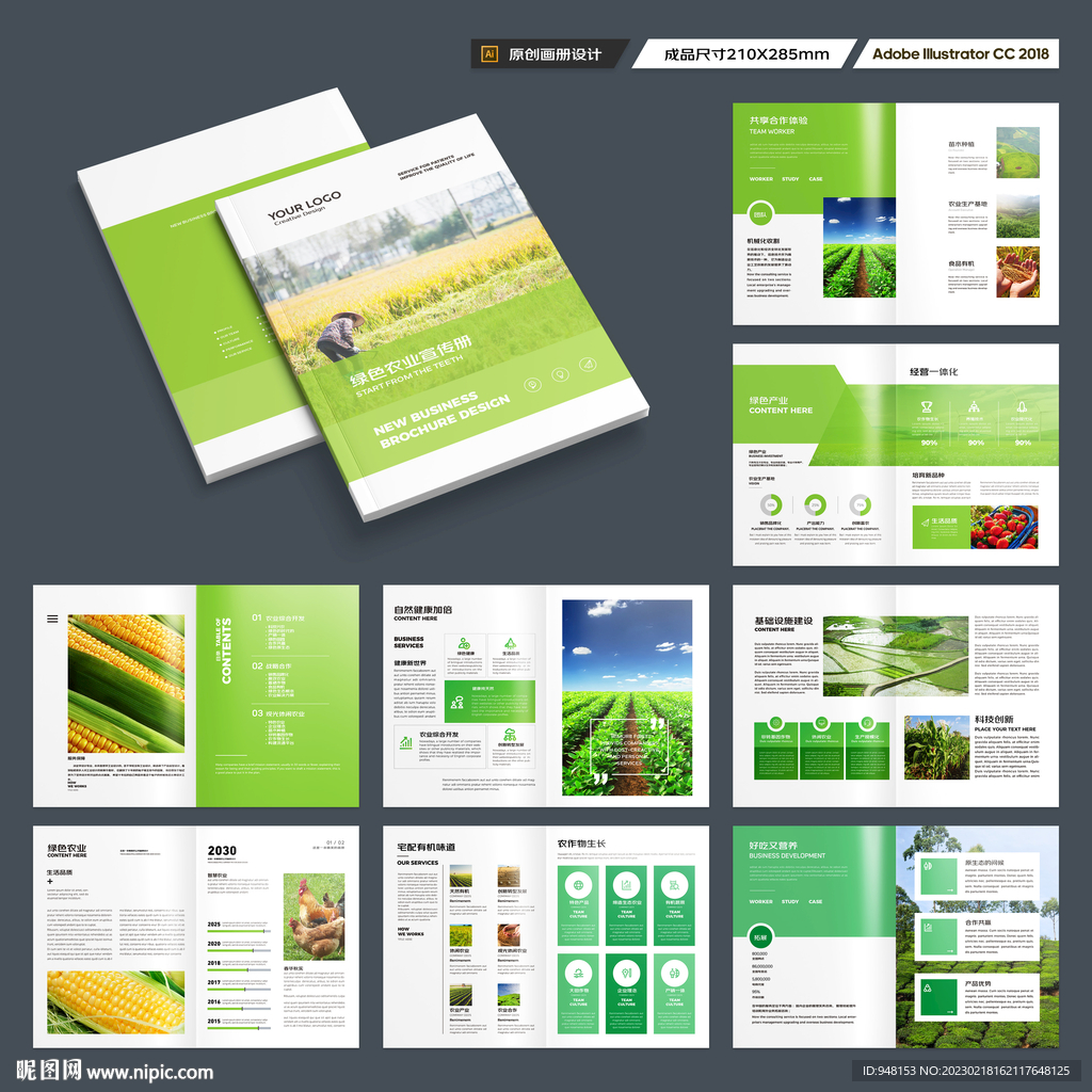 农业科技画册