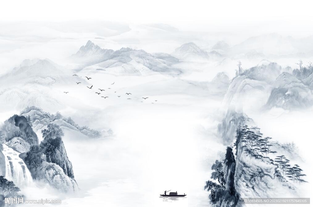 新中式背景墙