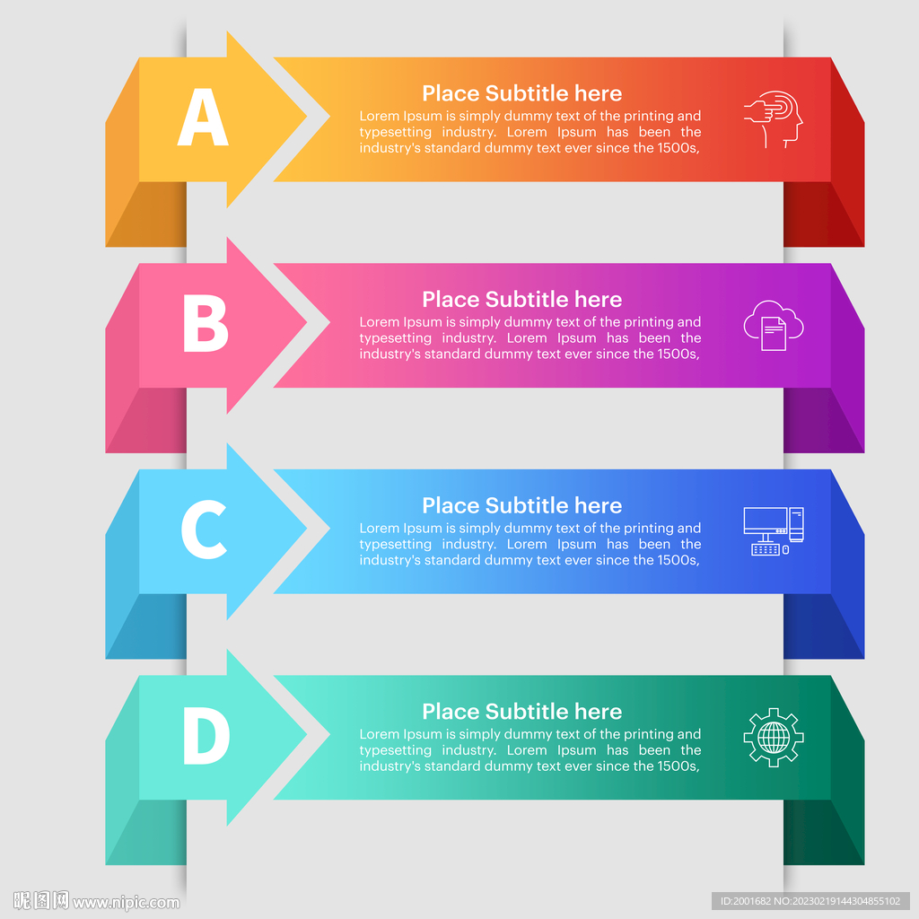 标题类目数据图表