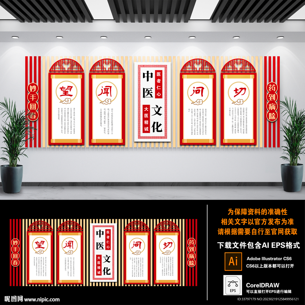 中医院文化墙