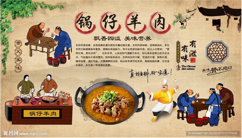 锅仔羊肉 