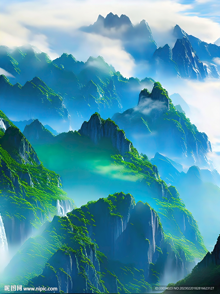 山水风景画