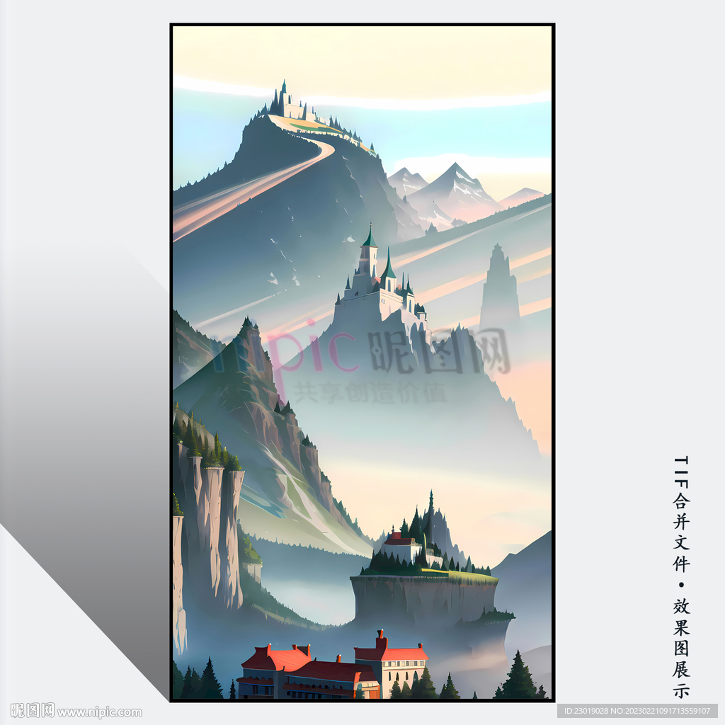 玄关画