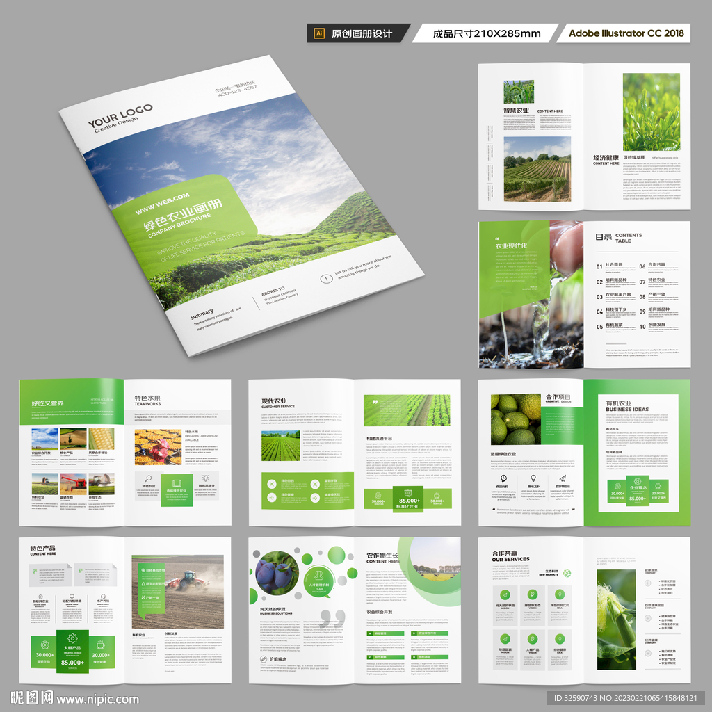 农产品画册