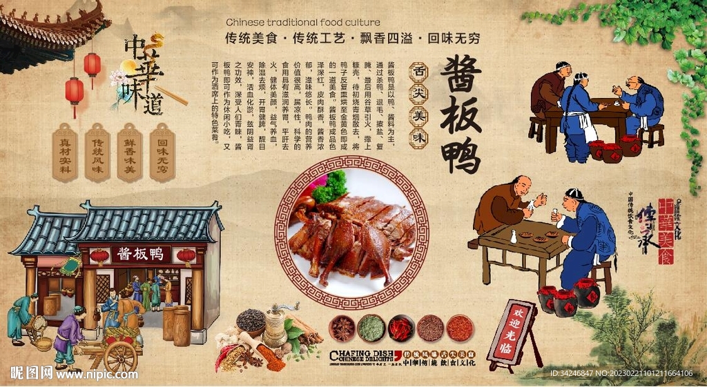 酱板鸭 