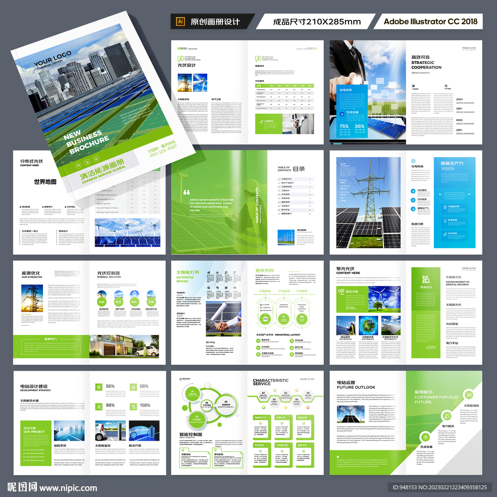 新能源宣传册