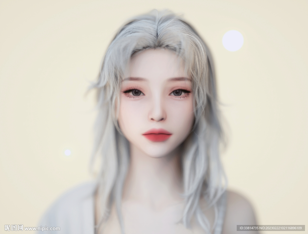 虚拟人头像