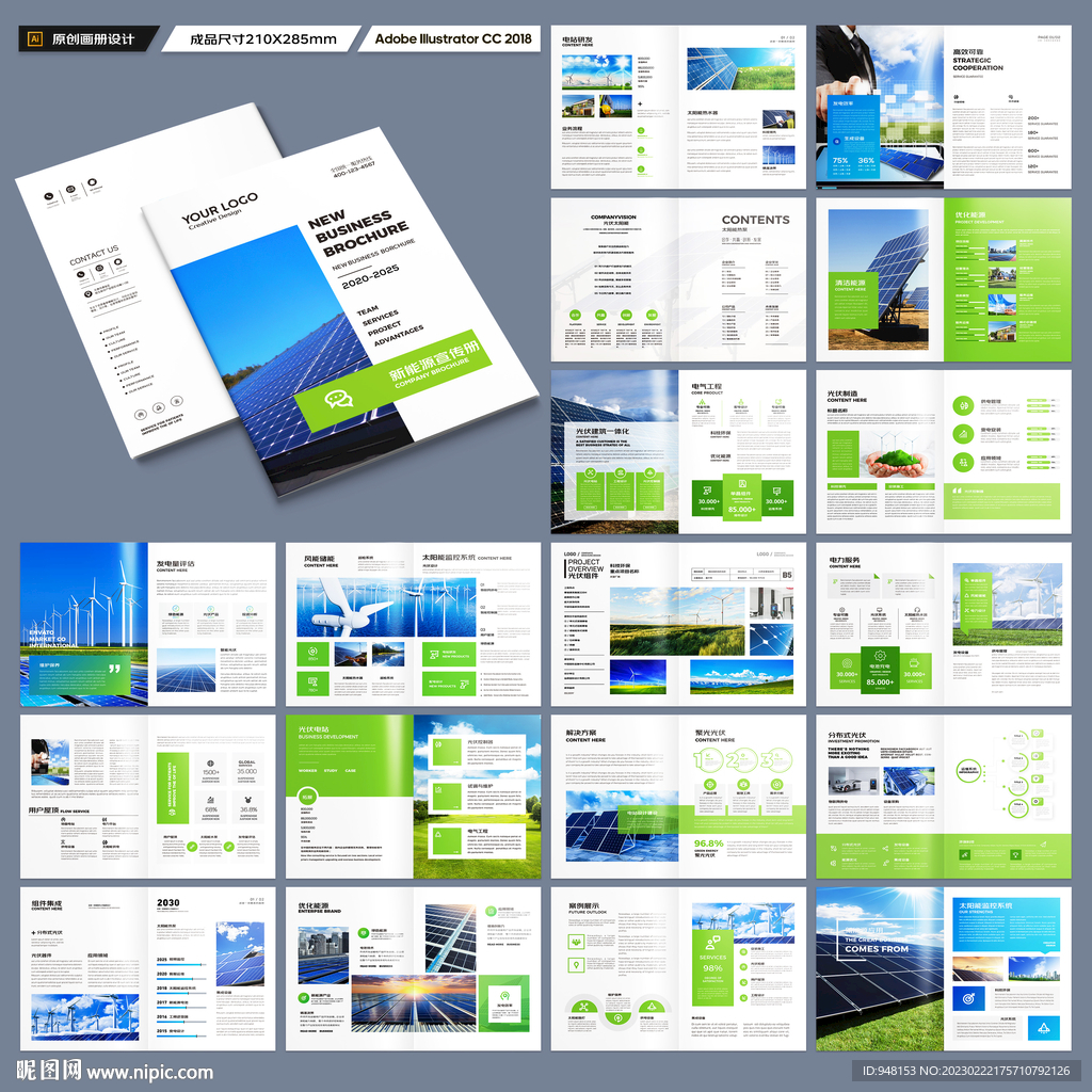 新能源宣传册