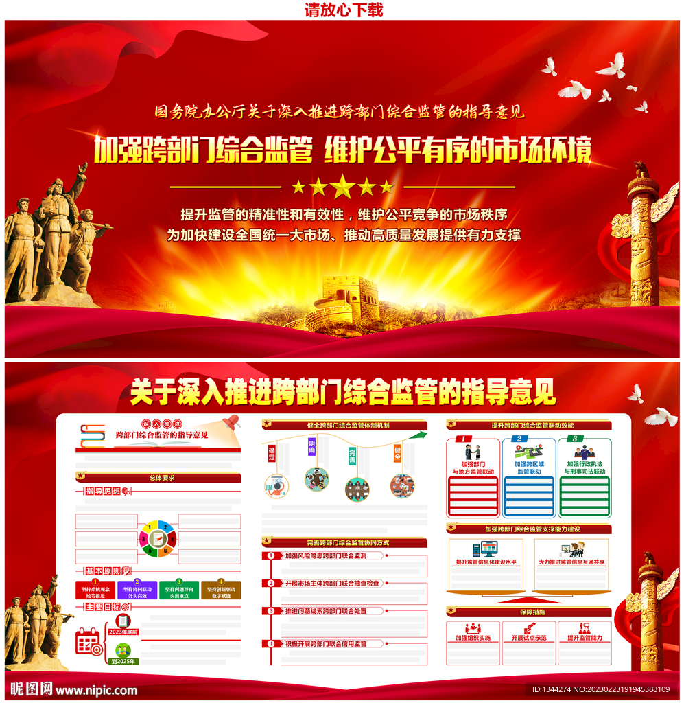 推进跨部门综合监管的指导意见