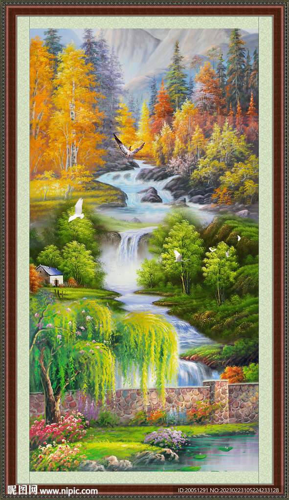 油画 