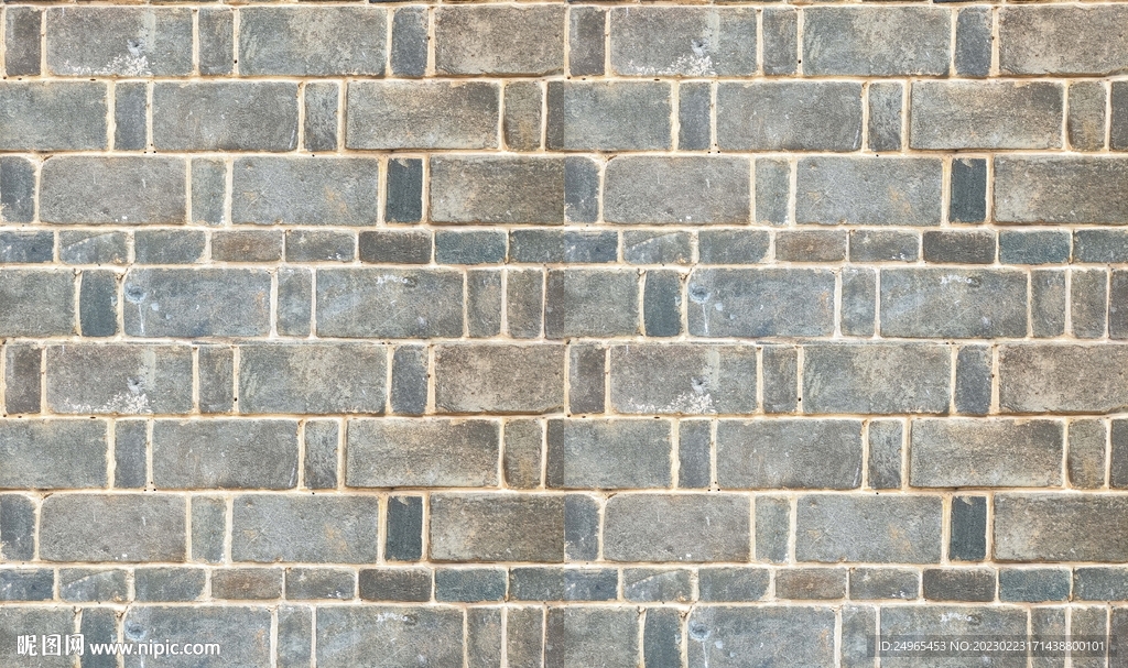 灰色墙砖纹理贴图