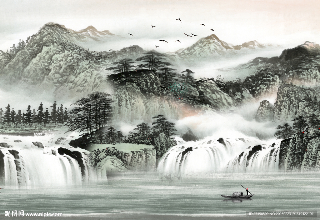 水墨山水