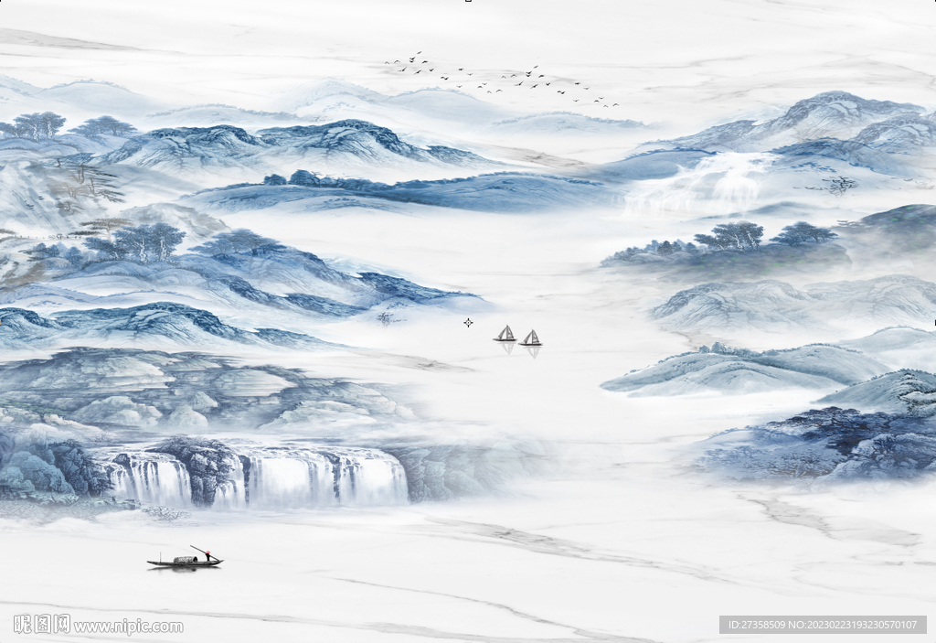 水墨山水