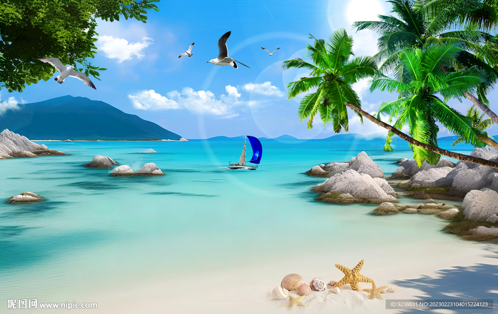 海滩