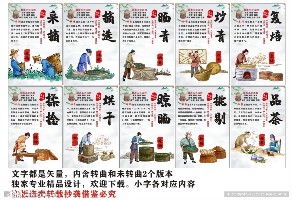 制茶工艺流程